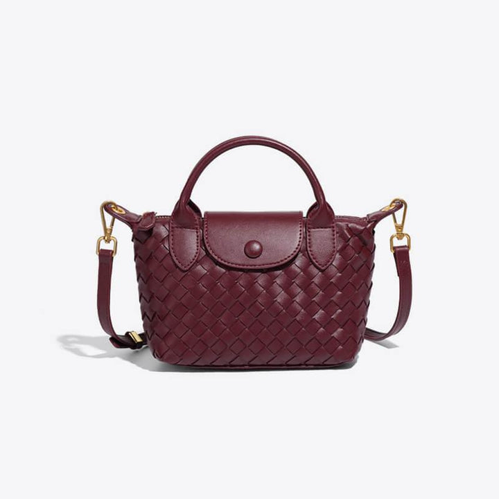 Gevlochten Mini Tas - Elena