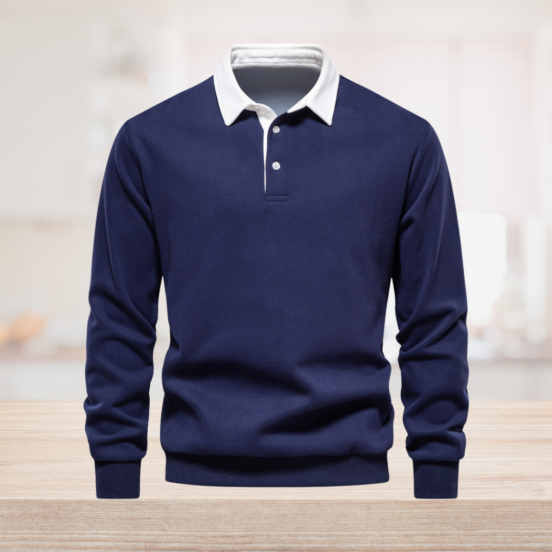 Trendy Heren Polo Pullover - James