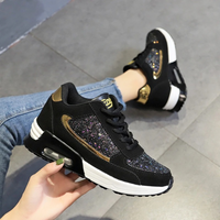 Glitter Damesschoenen voor Ademend Comfort - SparkleFit