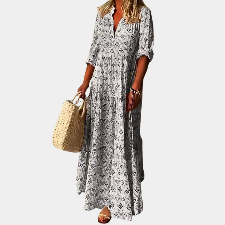 Luchtige Maxi Zomerjurk voor Dames - Isla