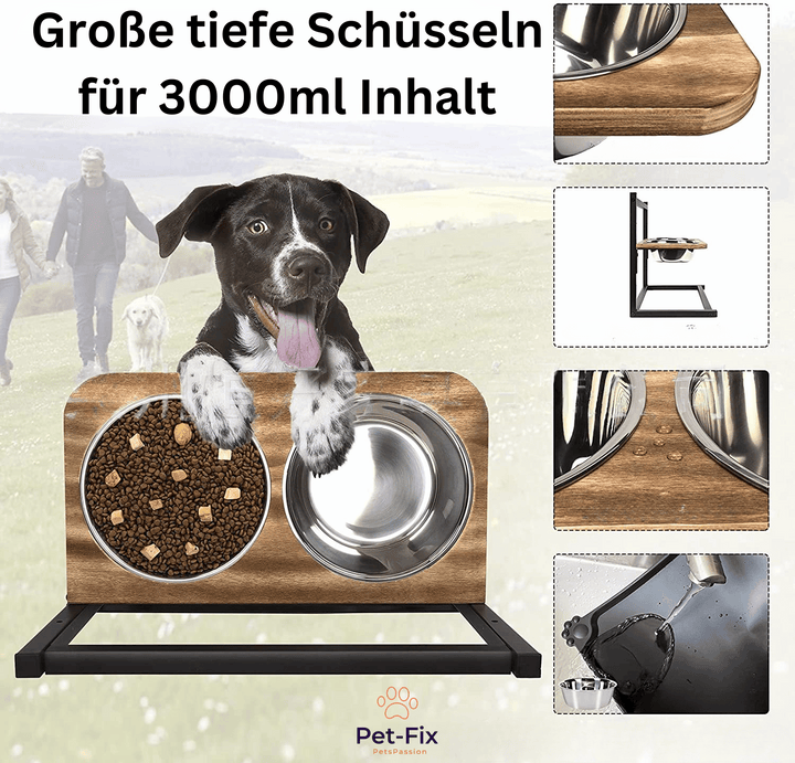 Premium Verhoogd Honden Voederstation - SnackHaven