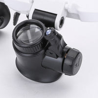 HD Loepbril met LED-Verlichting en Verwisselbare Lenzen - Optiview