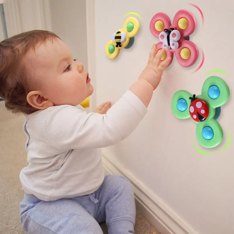 Zuignap Spinner Speeltjesset van 3 - SpinFun