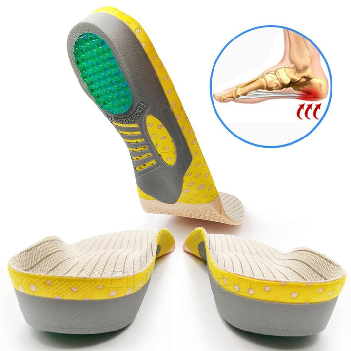 Comfortabele Orthopedische Inlegzolen voor Platvoeten - FlexiArch