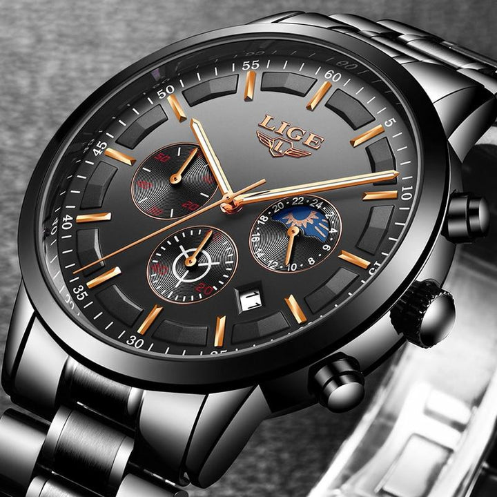 Robuust Stalen Militair Horloge - SteeleX