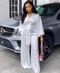 Stijlvolle Lange Mouwen Jumpsuit - Nola