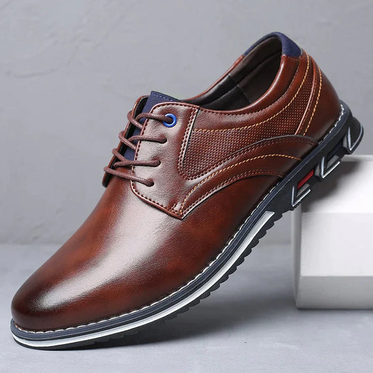 Orthopedische Leren Heren Schoenen – Finn