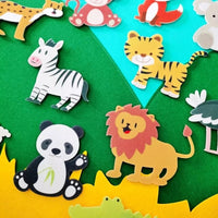 DIY Viltbord voor Kinderen - AnimalAdventure