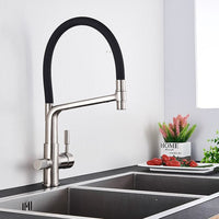 Keukenkraan met Dubbele Uitloop en Waterfiltratie - PureFlow Duo