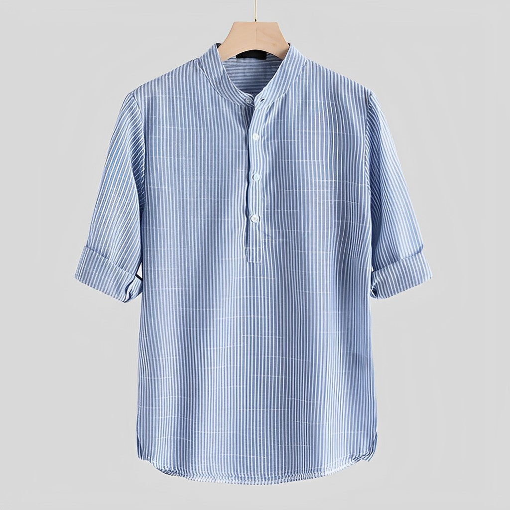 Heren Zomeroverhemd met Moderne Snit – Cas