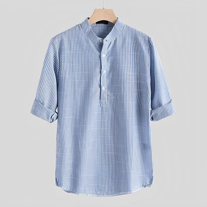 Heren Zomeroverhemd met Moderne Snit – Cas