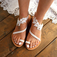Witte Dames Zomersandalen – Sophie