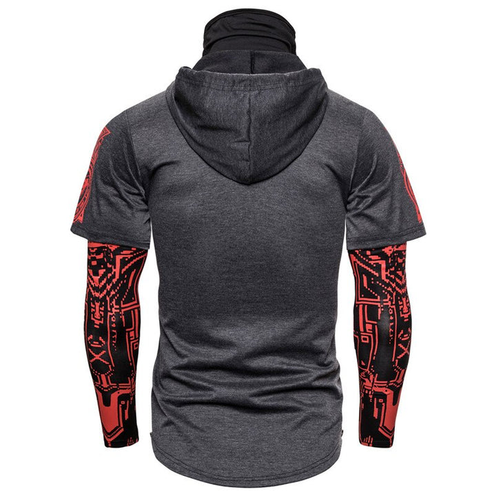 Heren-Hoodie met geïntegreerde Skull-Masker – Herfst-Editie ShadowX
