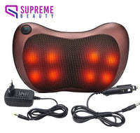 Draagbaar Massagekussen met Diepe Shiatsu Massage - ThermoRelax Pro