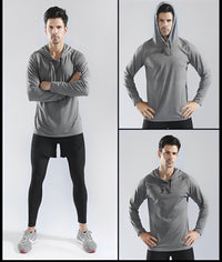 Stijlvol en Comfortabel Fitness-Sweatshirt met Capuchon - Niko
