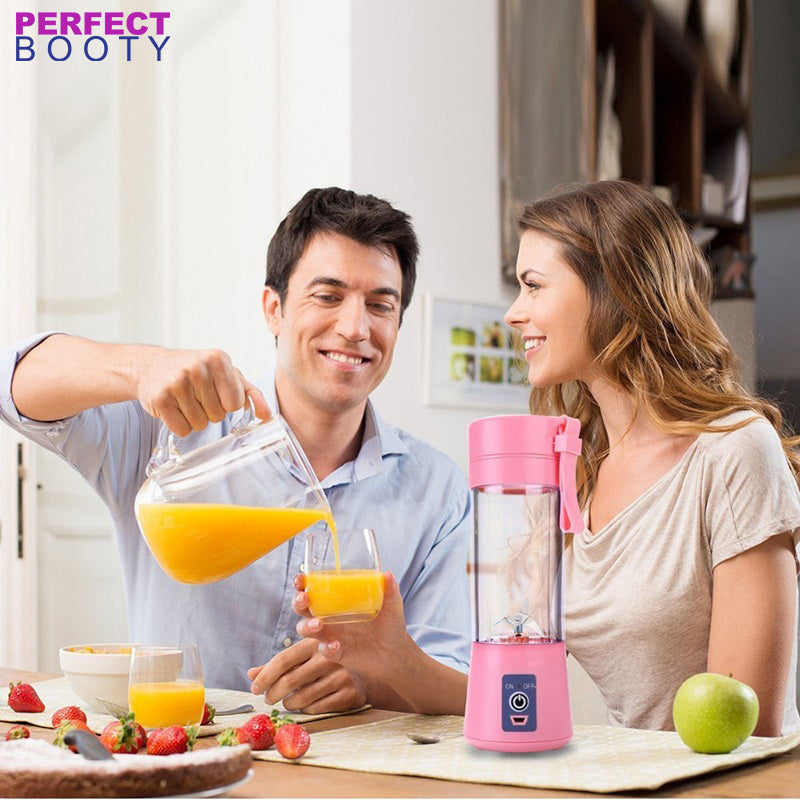 Draagbare Smoothie Maker met Drinkfunctie - FreshBlend To-Go