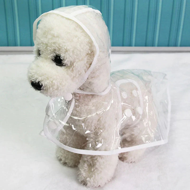 Transparante Waterdichte Regenjas voor Honden - DryPaw