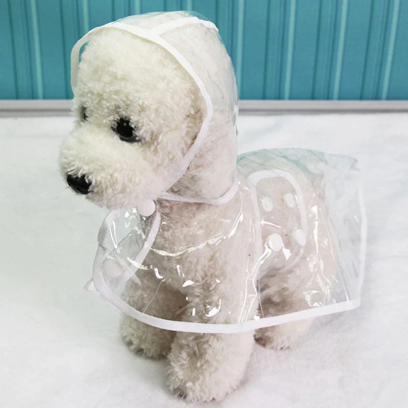 Transparante Waterdichte Regenjas voor Honden - DryPaw