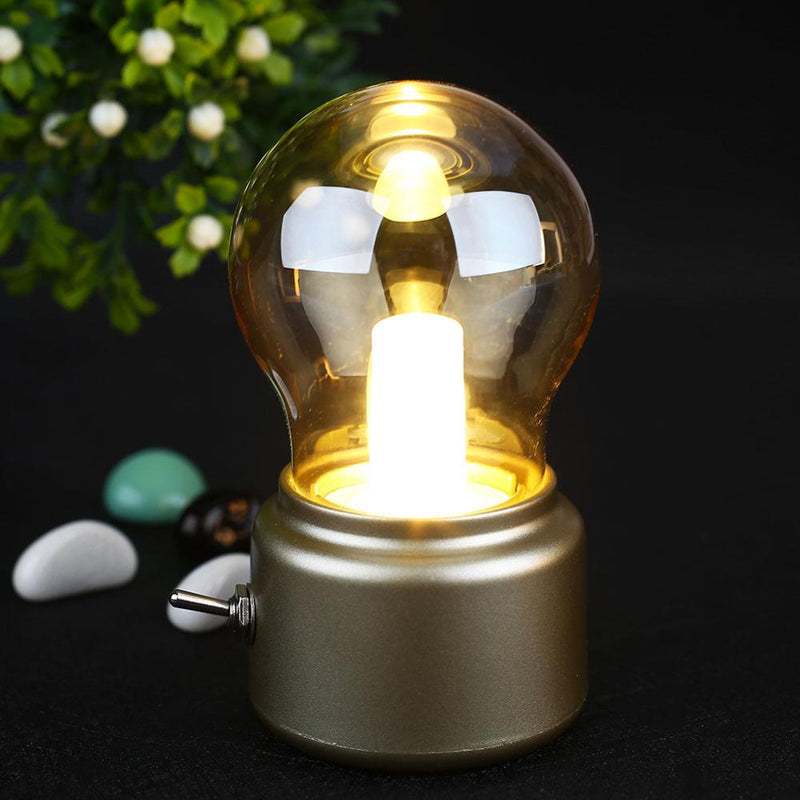 Draagbare Retro Tafellamp - LumiRetro