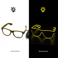 Oplichtające neonowe okulary - LumaGlow