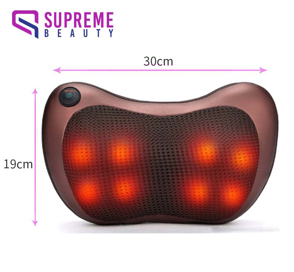 Draagbaar Massagekussen met Diepe Shiatsu Massage - ThermoRelax Pro