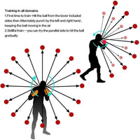 Reflexbal voor Boks Training - PunchPro