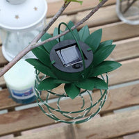 Zonnelamp in Ananasvorm - SolarPine