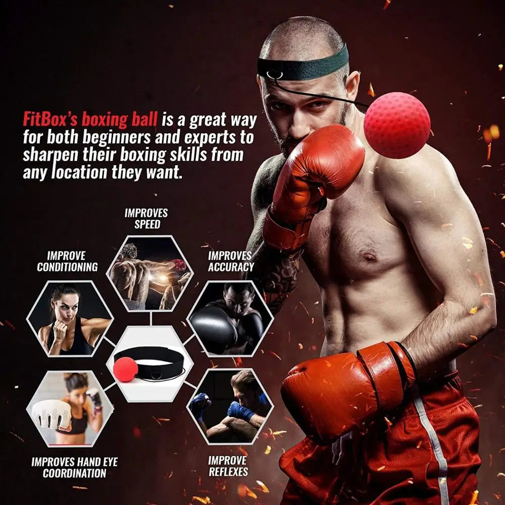 Reflexbal voor Boks Training - PunchPro