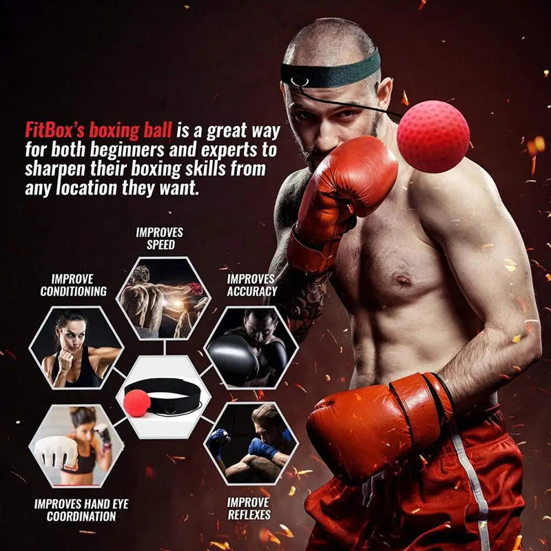 Reflexbal voor Boks Training - PunchPro