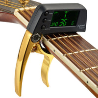 2-in-1 Gitaar Capo & Tuner – TuneGrip