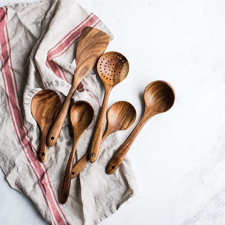 Natuurlijke Houten Keukenset - RustiCook