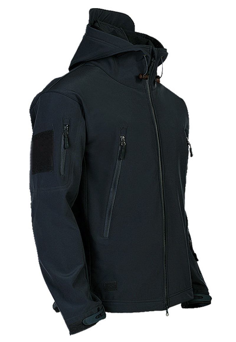 Heren Softshell Jas met Capuchon - Titan