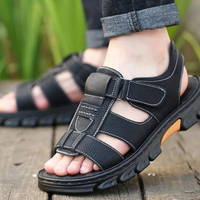 Orthopedische Leren Herensandalen – Thijs