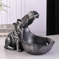 Decoratieve Nijlpaard Bureau Opbergdoos - HippoStash