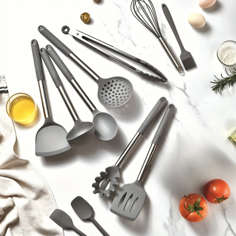 12-Delig Siliconen Keukengerei Set - Culinara Pro
