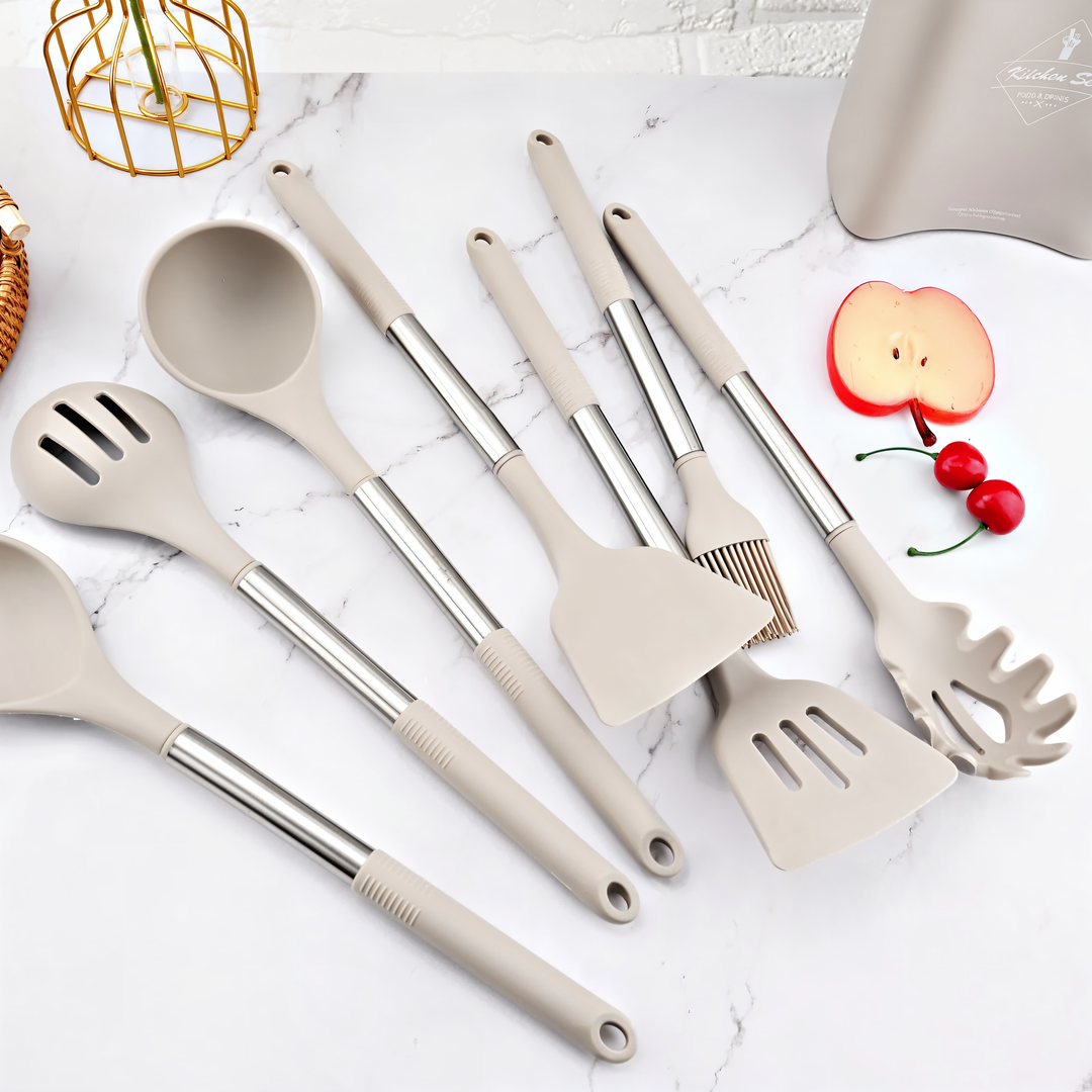12-Delig Siliconen Keukengerei Set - Culinara Pro