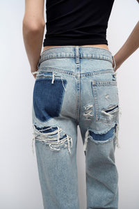 Dames Baggy Jeans - Ava