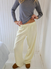 Zachte Bio-Katoenen Loungbroek – Sienna