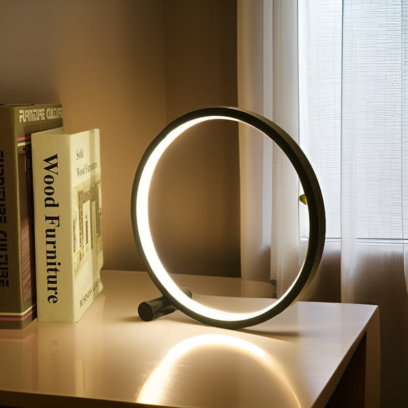 Minimalistische Dimbare Tafellamp - EclipseAura Lamp