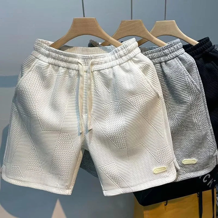 Herringbone Heren Shorts met Ice-Silk Ttechnologie – Milo