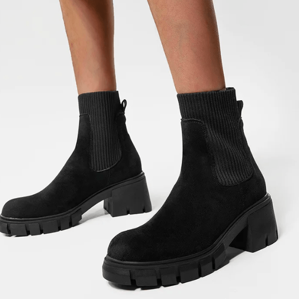 Stijlvolle Suède Winterschoenen voor Dames - Eloise