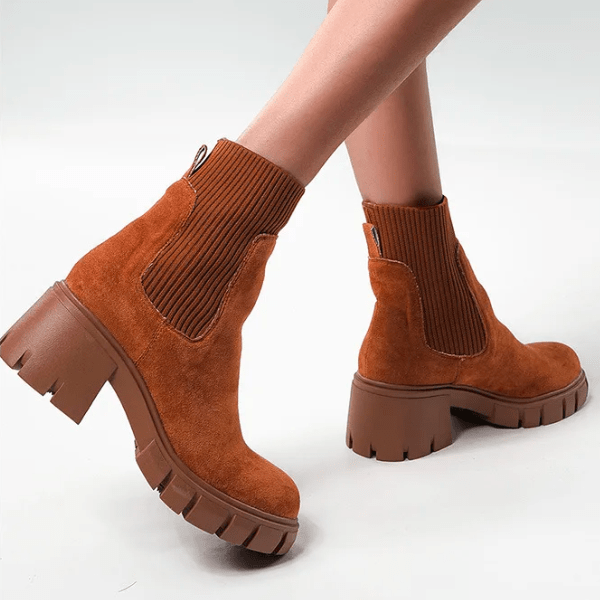 Stijlvolle Suède Winterschoenen voor Dames - Eloise