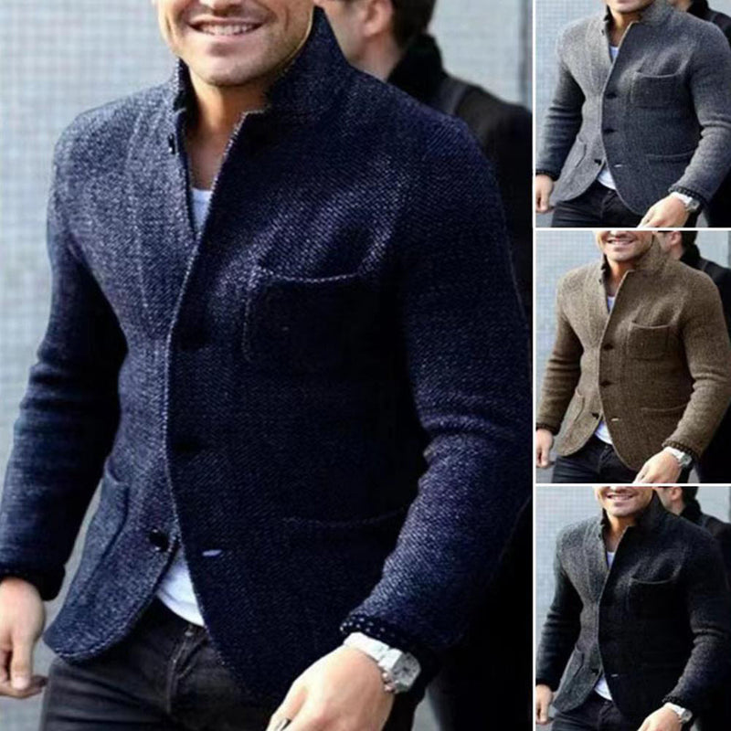 Gebreide Heren Cardigan met Knopen - Sven