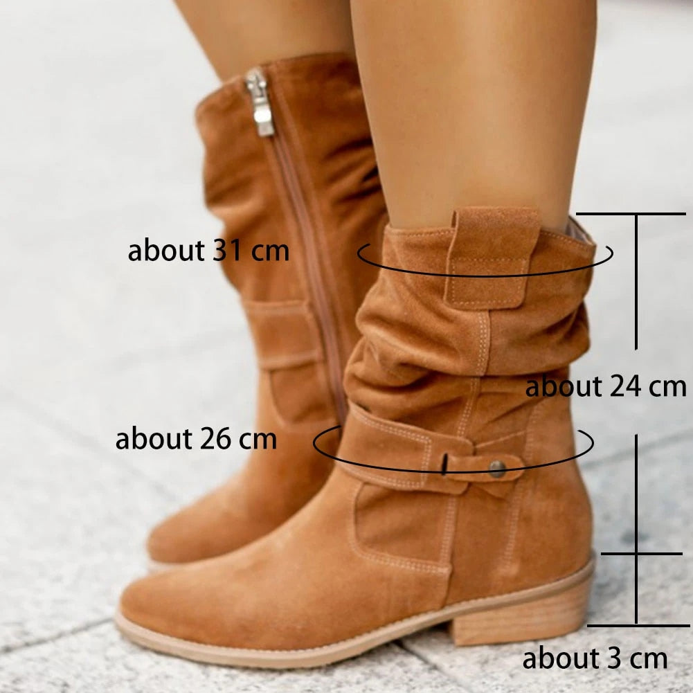 Comfortabele Enkel Laarzen voor Dames - BellaStep