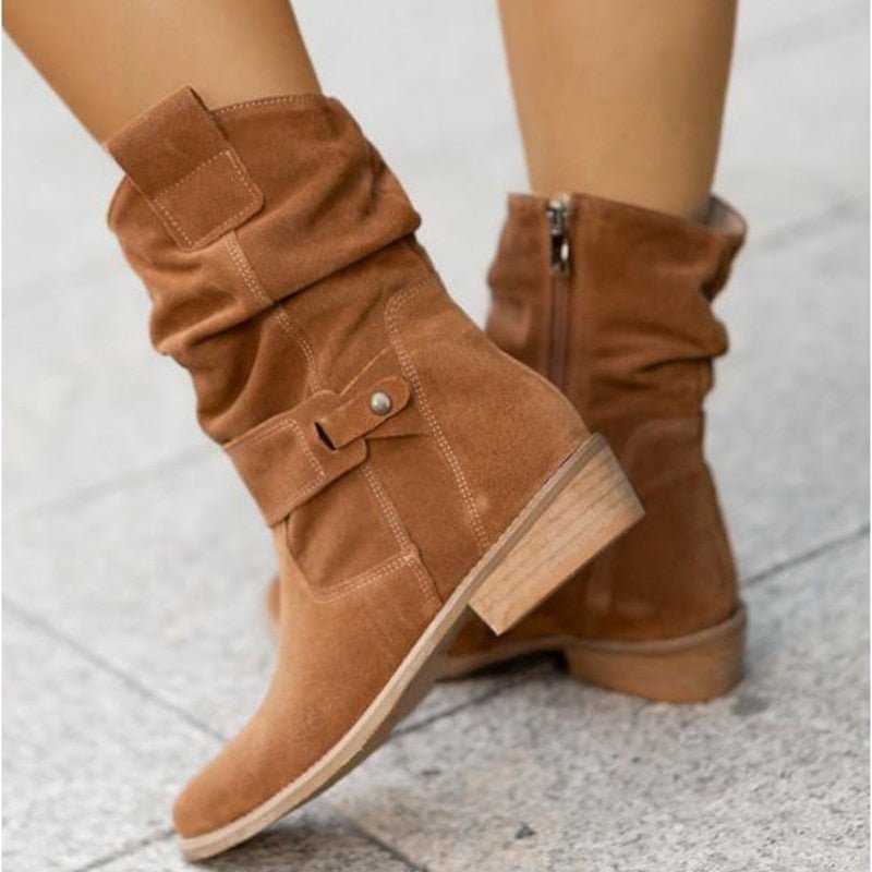 Comfortabele Enkel Laarzen voor Dames - BellaStep