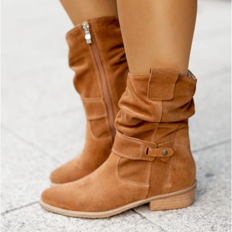 Comfortabele Enkel Laarzen voor Dames - BellaStep