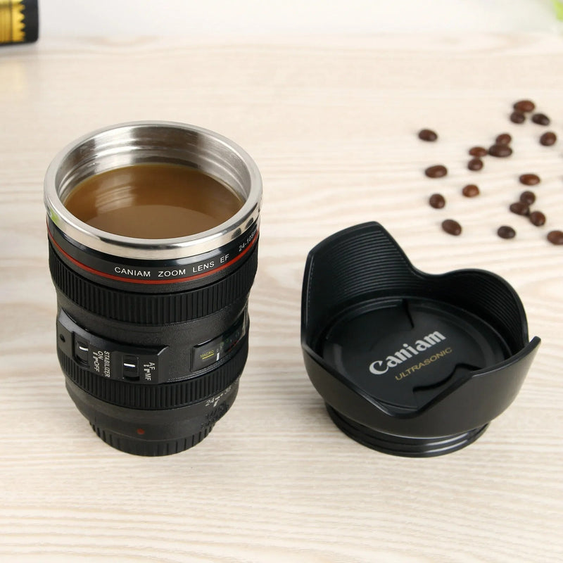 Koffiebeker in de Vorm van een Cameralens - FocusMug