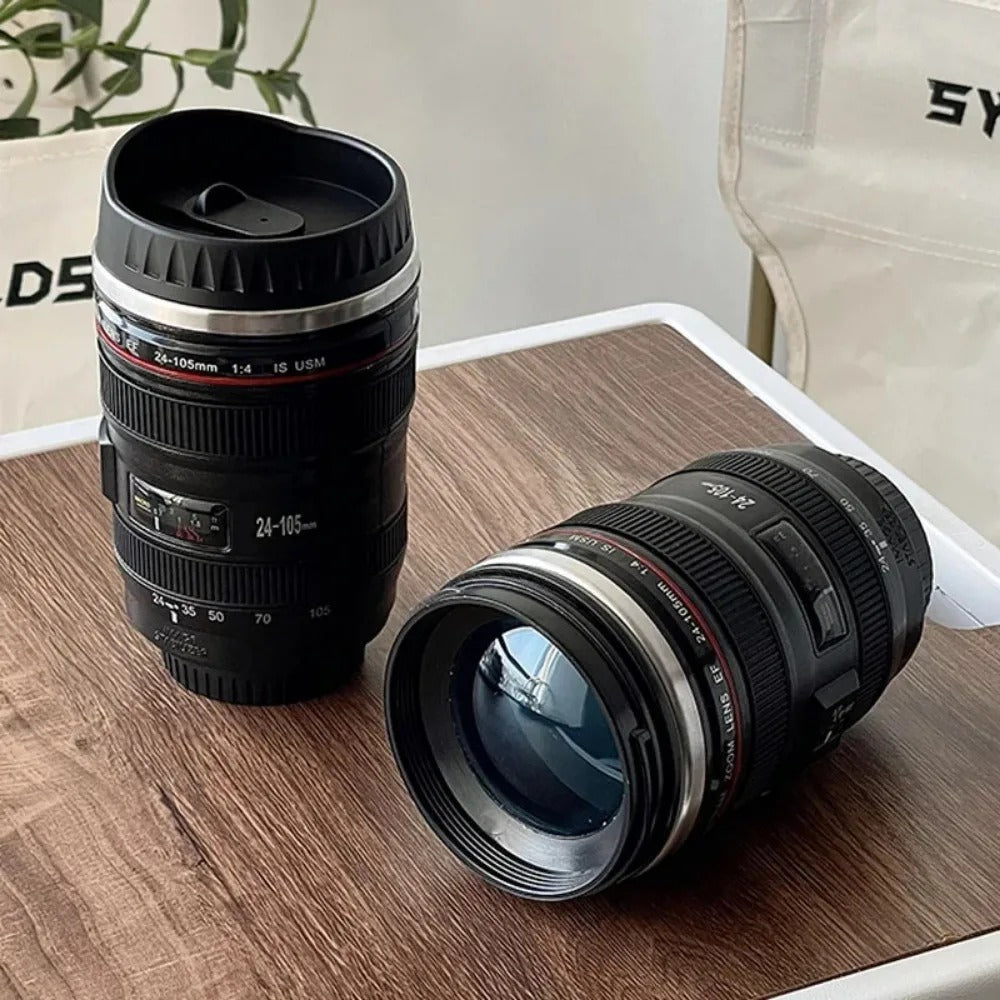 Koffiebeker in de Vorm van een Cameralens - FocusMug