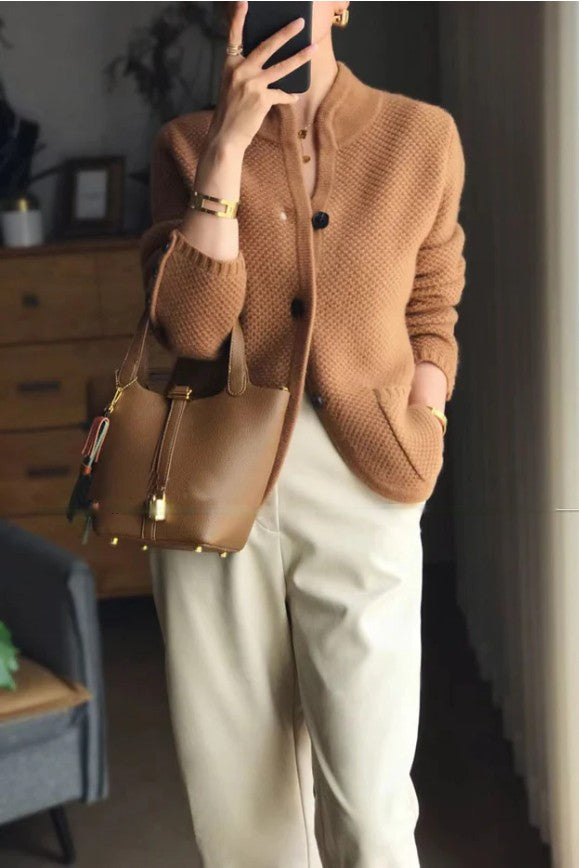 Comfortabel Kasjmier Damesvest - Isabella