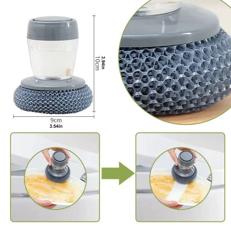 Zeepdispenserborstel voor de Keuken - CleanEase